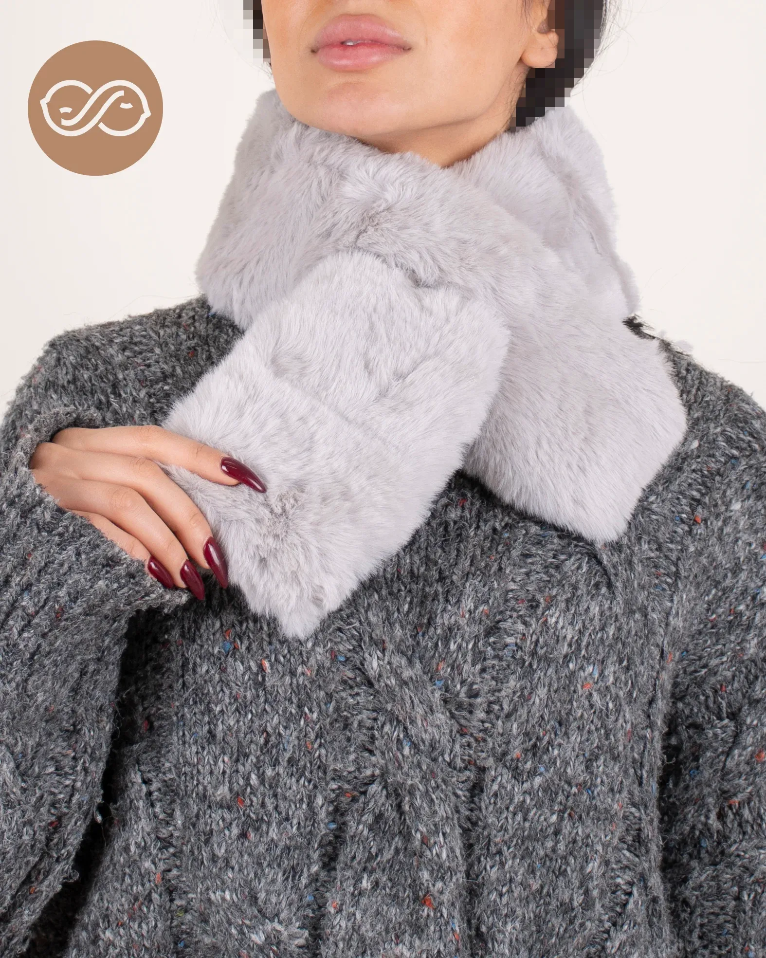 شال گردن خز S00490