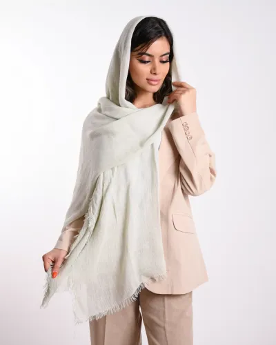 شال لینن راه راه OppsiS 00262