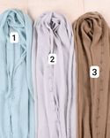 شال لبه مرواریدی حریر OppsiS00266 - 1