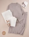 ست بلوز دامن بافت OppsiH00254 - 3