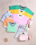 کراپ یقه راه راه OppsiZ00276 - 11