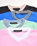 کراپ یقه راه راه OppsiZ00276 - 13