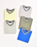 کراپ یقه راه راه OppsiZ00276 - 7